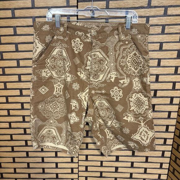 Carhartt Brown WIP Single Knee Short Size 34 - Picture 3 of 9